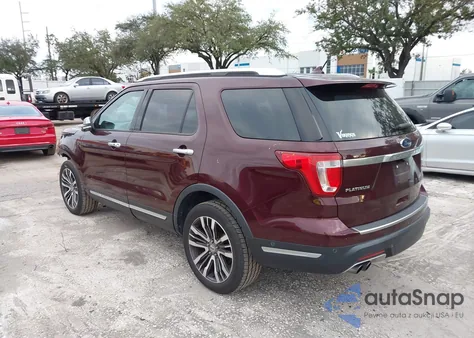 2018 Ford Explorer Platinum from USA, damaged, VIN 1FM5K8HT0JGB43791